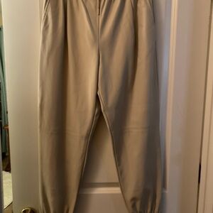 Zara women’s faux leather pants